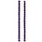 12 Pack: Purple Glass Faceted Round Beads, 6mm by Bead Landing™